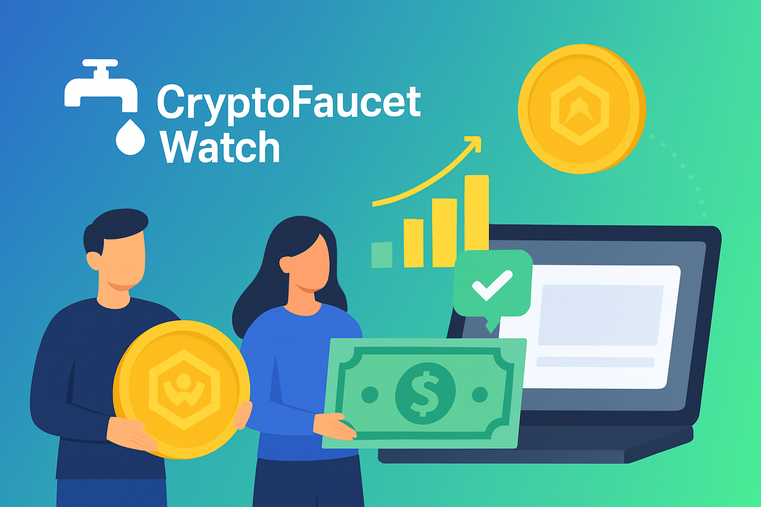 📣 Promote CryptoFaucet.watch and Earn Rewards!